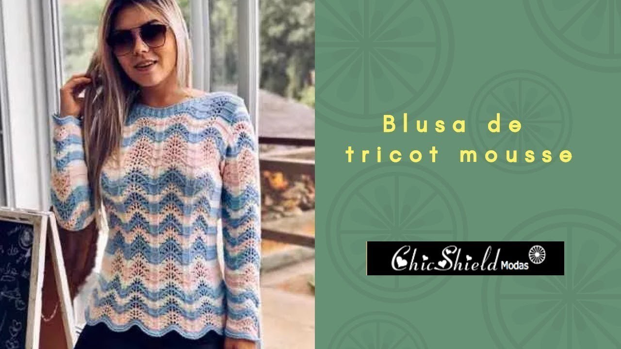Blusa Tricot Mousse Croche Inverno 17 Moda Nuvem Blog Instagram