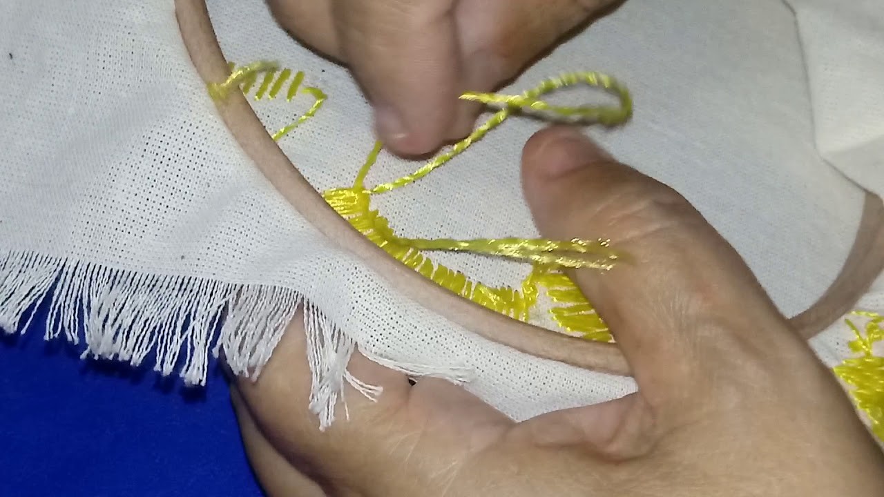 Bordado a mão - hand embroidery