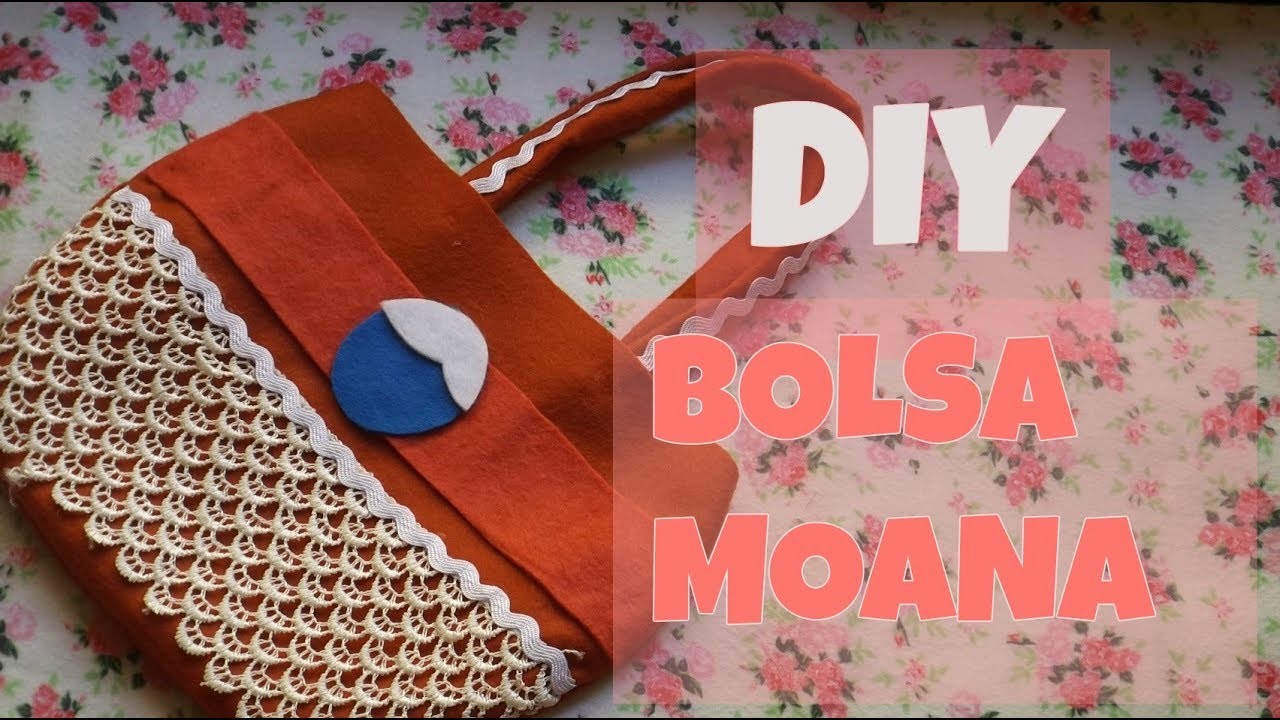 Como fazer a bolsa da Moana | Semana Diy | Paty Gocalita