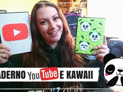 DIY | CADERNO KAWAII E YOUTUBE