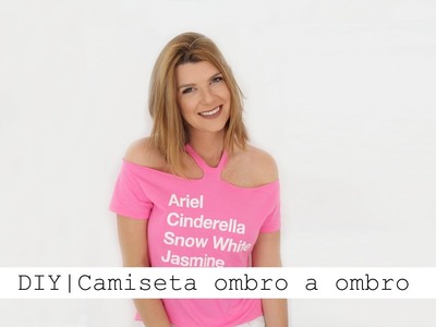 DIY - Camiseta Choker Ombro a Ombro