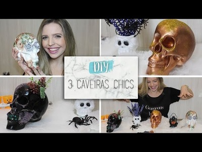 DIY: Caveiras Chics para o Halloween | Unique Home