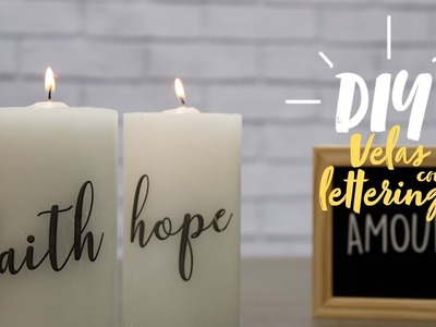 DIY: Decore suas velas | Prático! #02