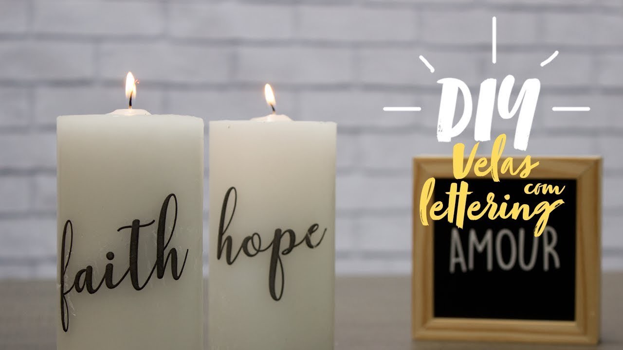 DIY: Decore suas velas | Prático! #02