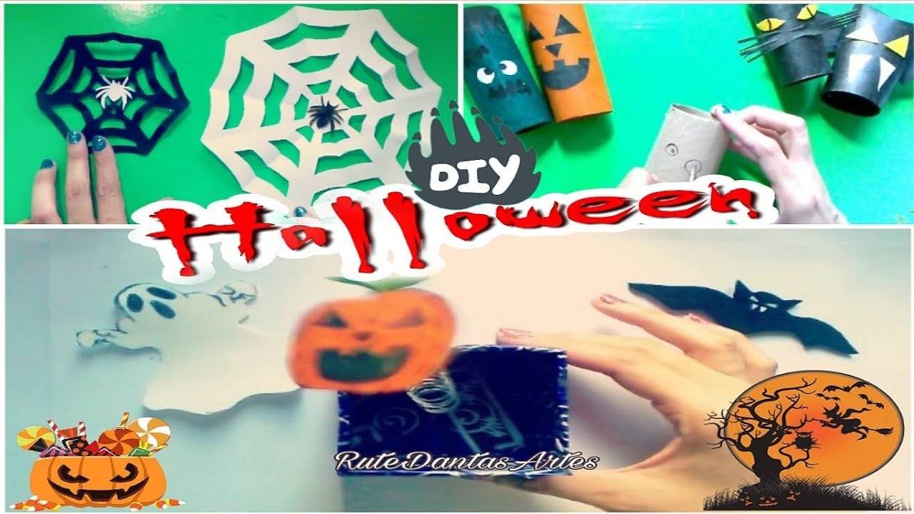 DIY HALLOWEEN ???? - IDEIAS DIVERTIDAS PARA VOCÊ! ????