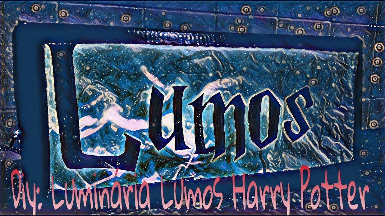 Diy: Luminária Lumos Harry Potter