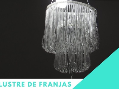 DIY - Lustre boho de franjas