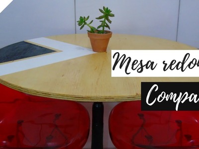 DIY - Mesa Redonda Compacta | Faz Aí