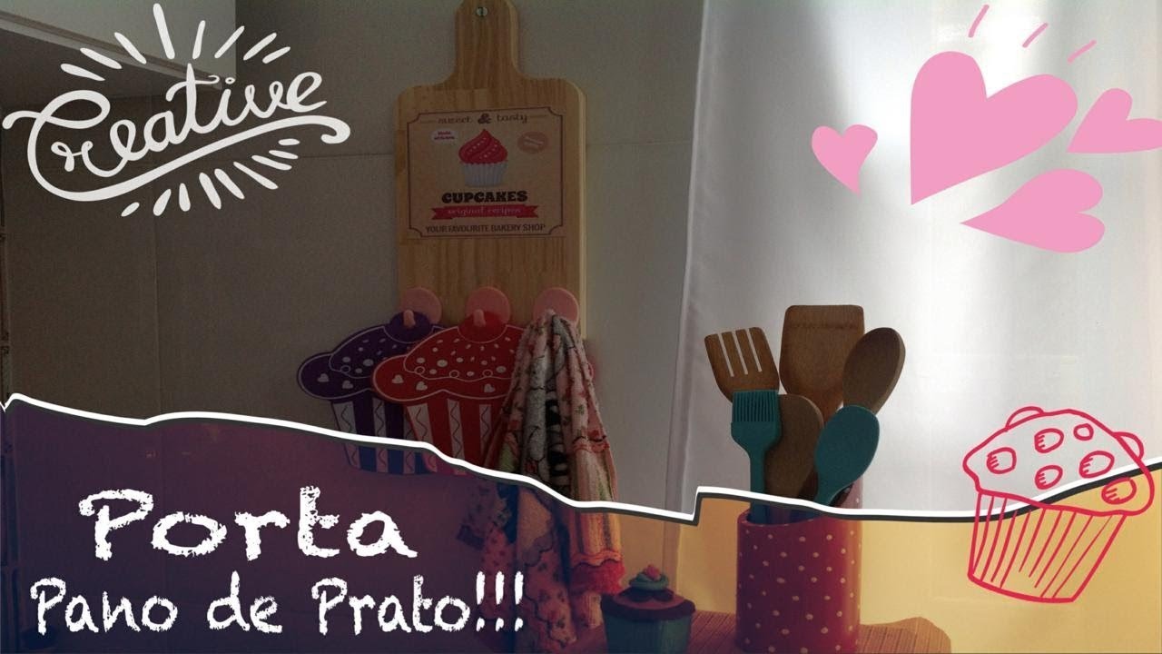 DIY Porta Pano de Prato e Utensílios!!!