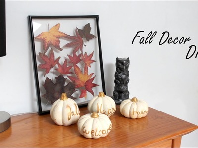 Fall Decor DIY - decoração de Outono