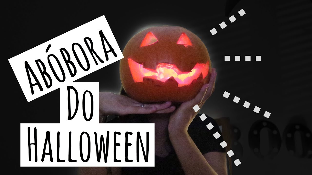 FIZ A ABÓBORA DO HALLOWEEN ????