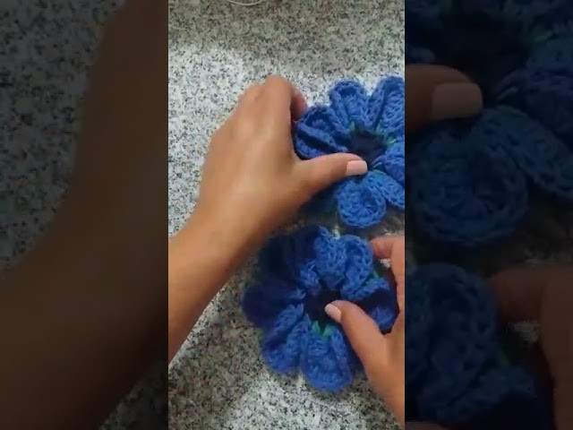 Flor real para tapetes