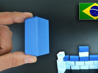 Origami: Bloco de Construção - Instruções em Português BR