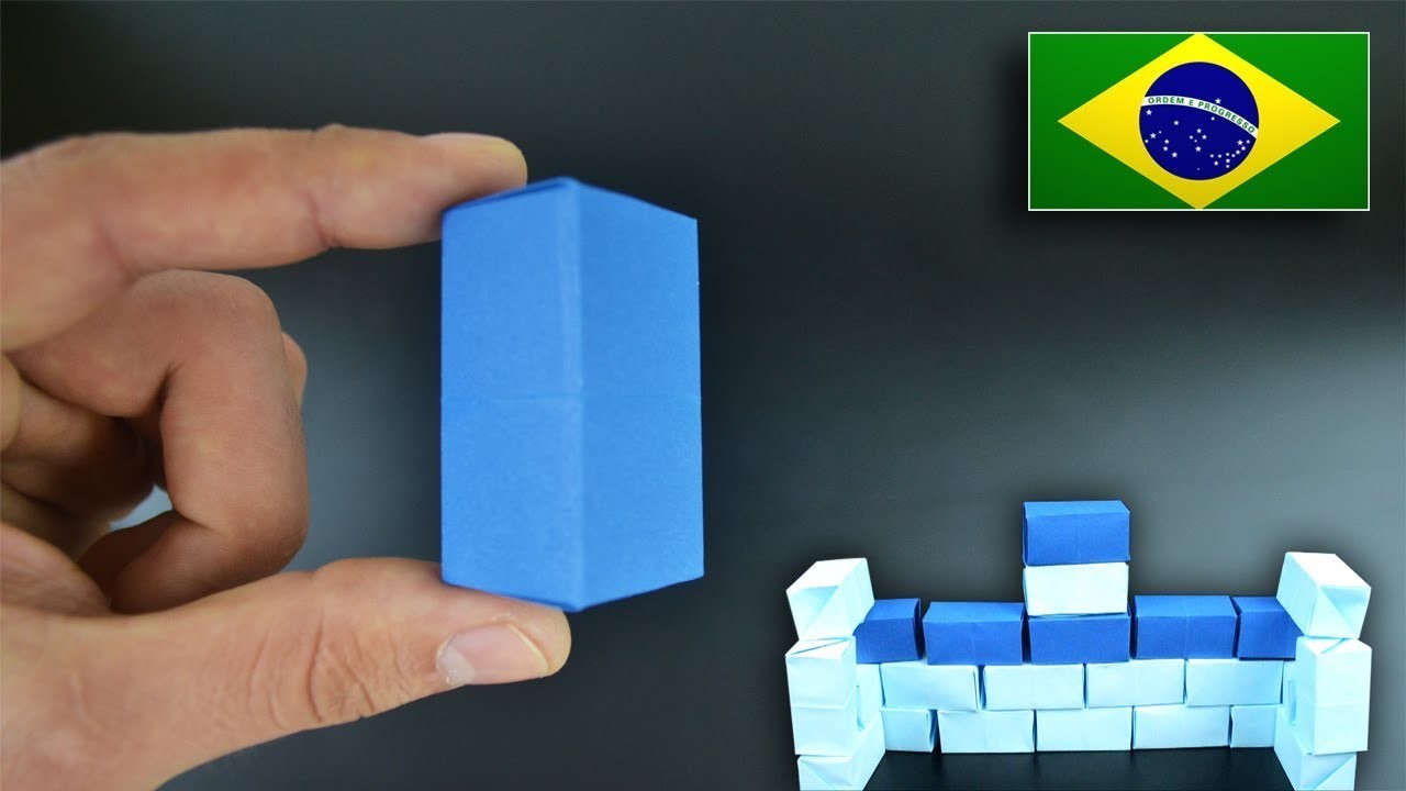 Origami: Bloco de Construção - Instruções em Português BR