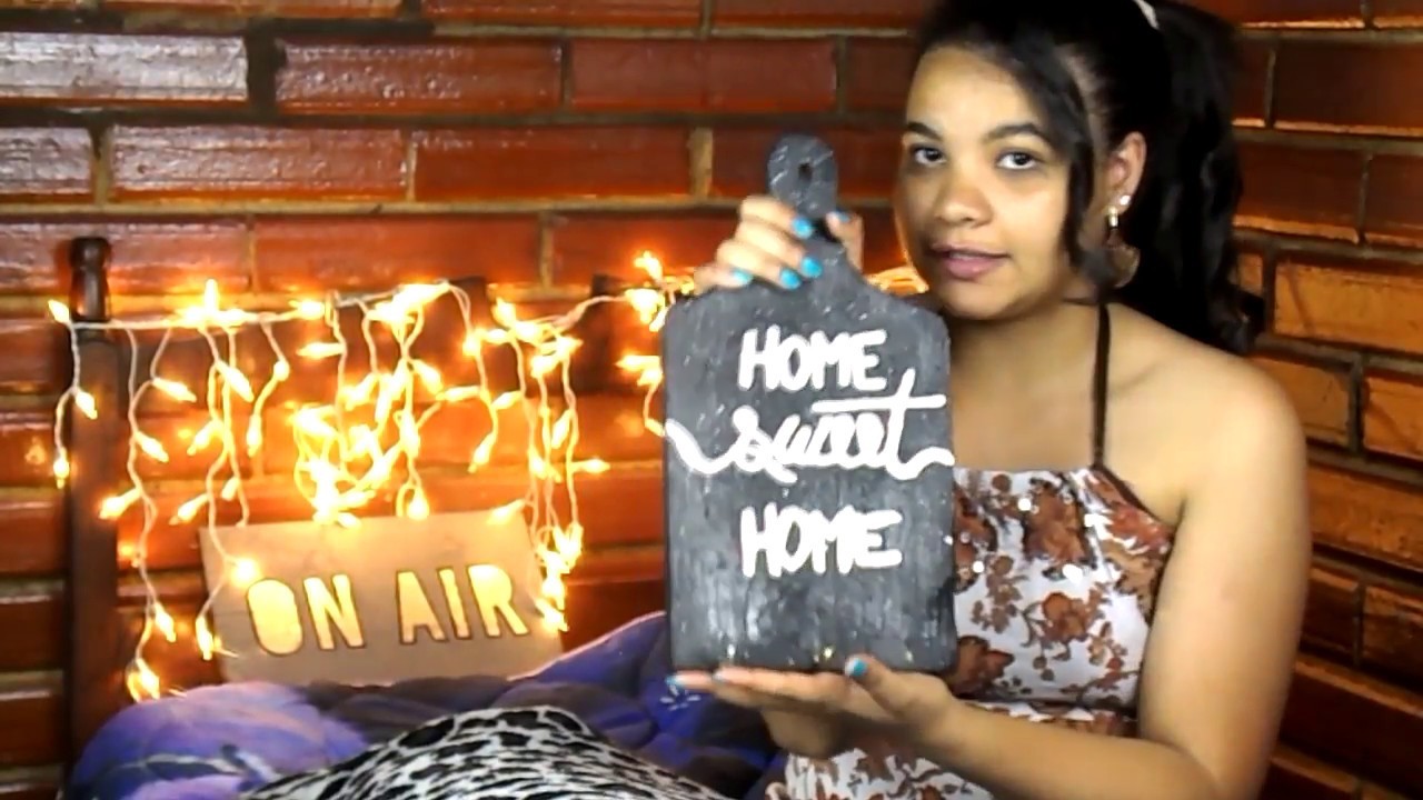 PORTA-CHAVE TUMBLR | DIY | TÔ DE BOBIS
