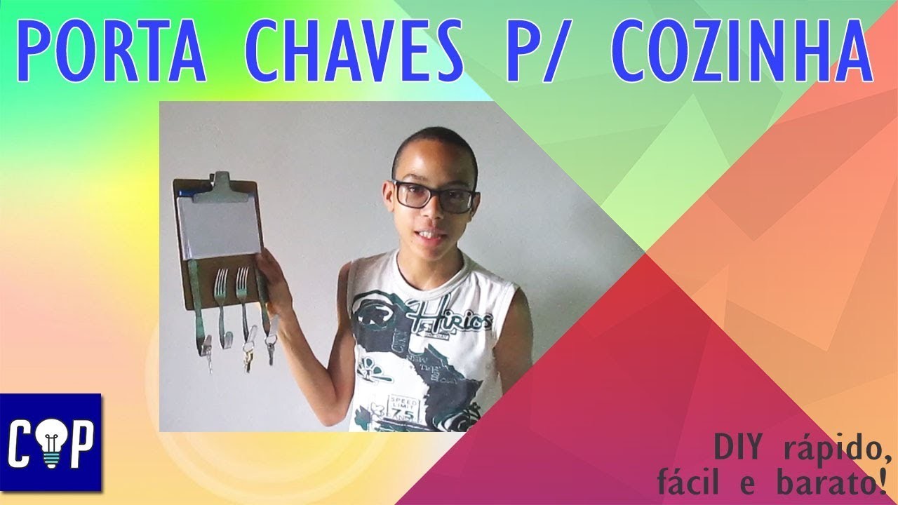 PORTA CHAVES PARA COZINHA | DIY