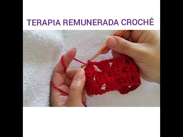 Tapete simples de crochê