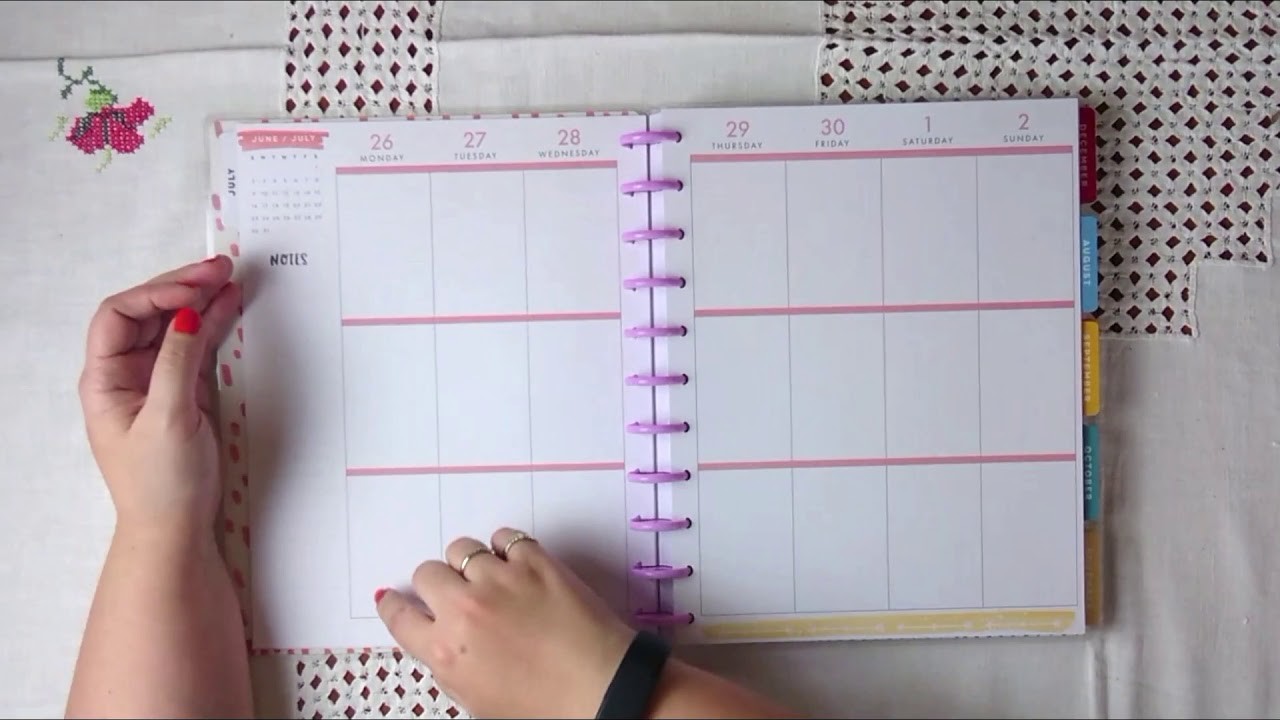 THE HAPPY PLANNER O MEU PRIMEIRO PLANNER