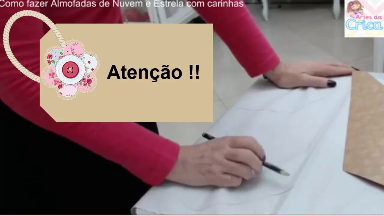 Aula  almofada de Estrela parte 1