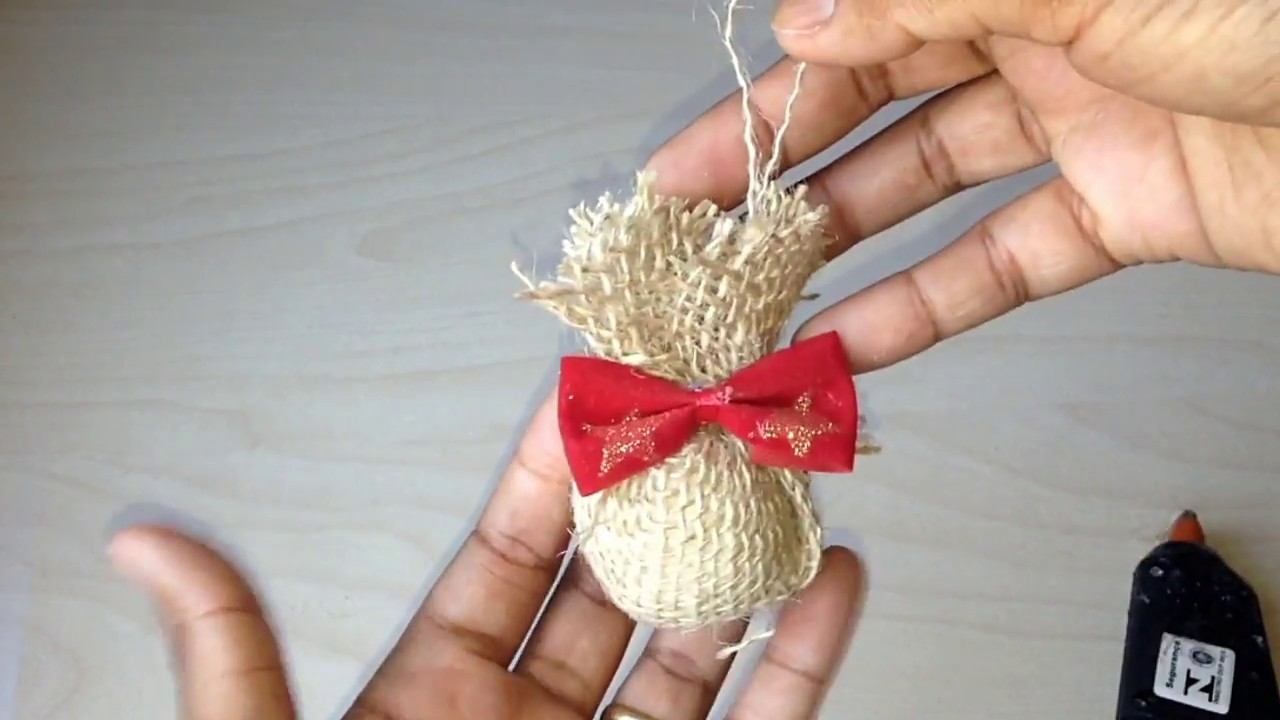 Como fazer Enfeite de Natal - Porta Talher ♥ Hellen Chagas