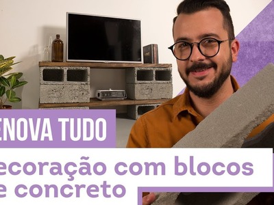 Decoração com blocos de concreto - Dicas com Paulo Biacchi - CASA DE VERDADE