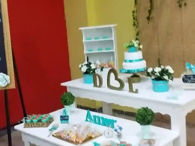 Decoração  de Chá  de cozinha.