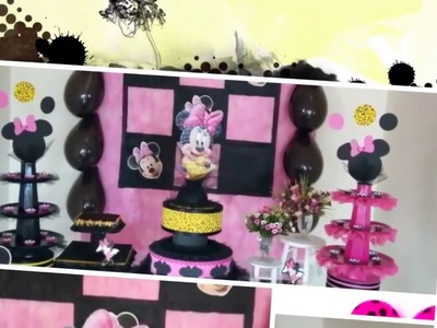 ???? Decoração de Festa - Minnie Mouse ???? Itanhaém.SP