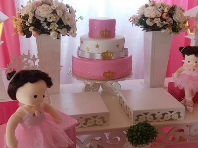 Decoração Festa Tema Bailarinas e ursas