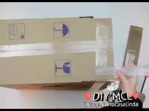 DIY Box Organizer Caixa Super estilosa