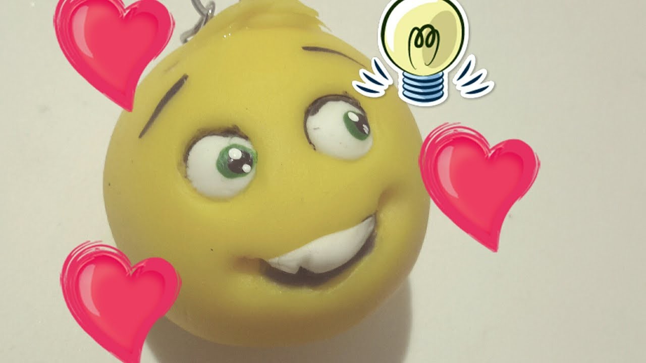 Diy - CHAVEIRO EMOJI O FILME POP GENE BISCUIT