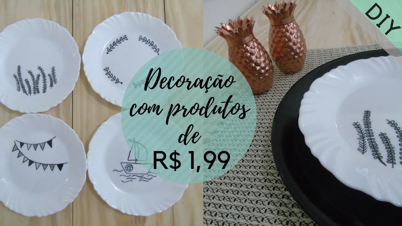 DIY - Decoração Com Produtos de R$1,99 | Faz Aí #2