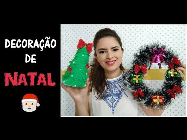 DIY -  Enfeites de Natal ???? l Faça você mesmo