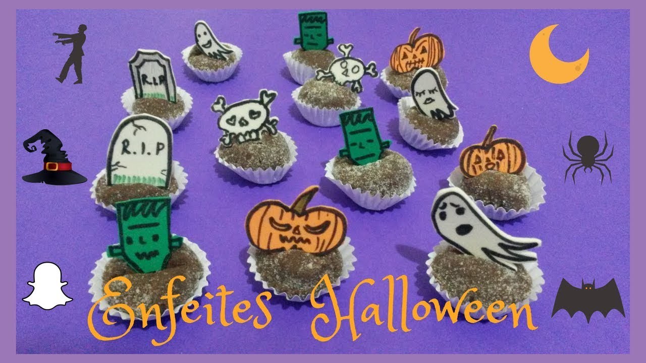 DIY - Enfeites para decoração de Halloween