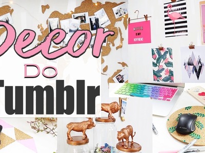 DIYs Decoração do Tumblr e Pinterest!! | Carol e Thaís