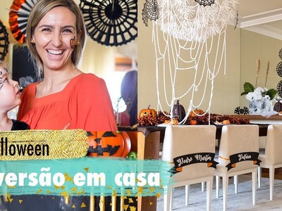 Halloween | DIY | Decoração personalizada em casa | Menta Dourada