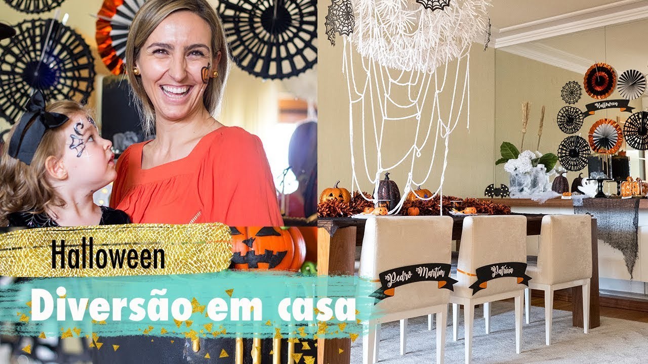 Halloween | DIY | Decoração personalizada em casa | Menta Dourada