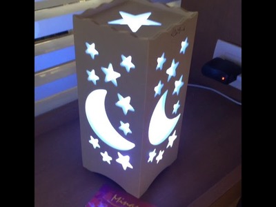 LUMINÁRIA ESTRELAS E LUA 23CM