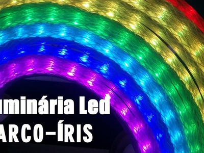 Luminária Led Arco-íris  by  Miz Design