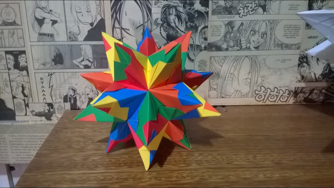 Origami Estrela Polar