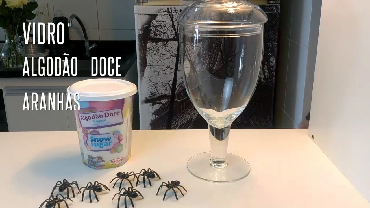 Teia Doce de Aranhas - ideias de decoração para o Halloween