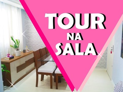 TOUR pela NOVA DECORAÇÃO DA SALA  - TOUR SALA DE JANTAR