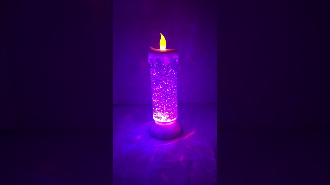 Vela Led – Recarregável via usb - Luminária RGB – Magic Candle
