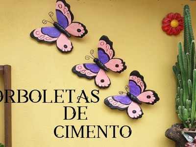BORBOLETA DE CIMENTO  (PENDURICO) BUTTERFLY