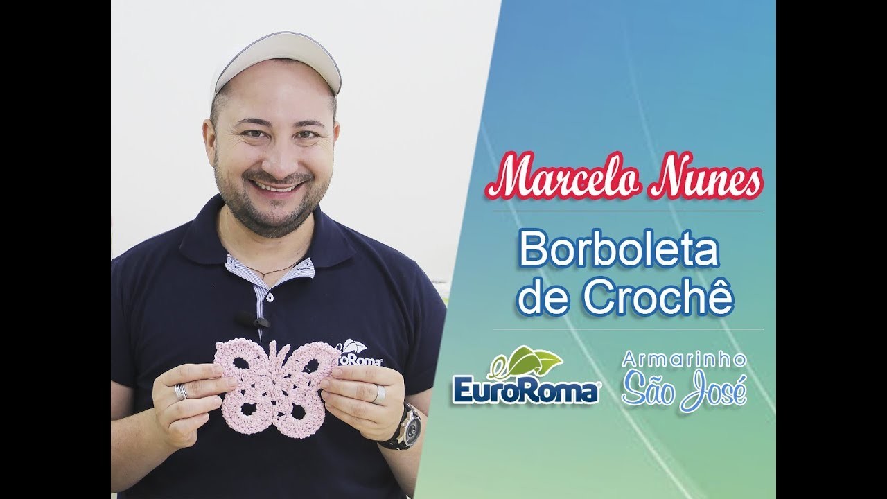 Borboleta de Crochê com Marcelo Nunes