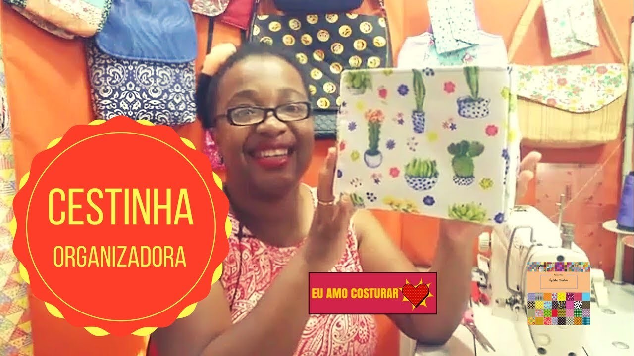 Cestinha Organizadora Aula ao Vivo#11