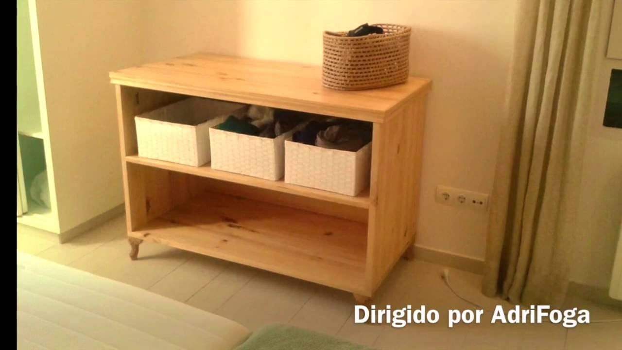 Como fazer uma cômoda simples de madeira