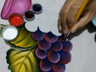 Como pintar uvas - Dicas de pintura para iniciantes