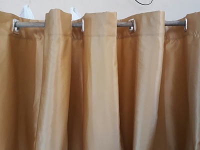 Cortina com Ilhós