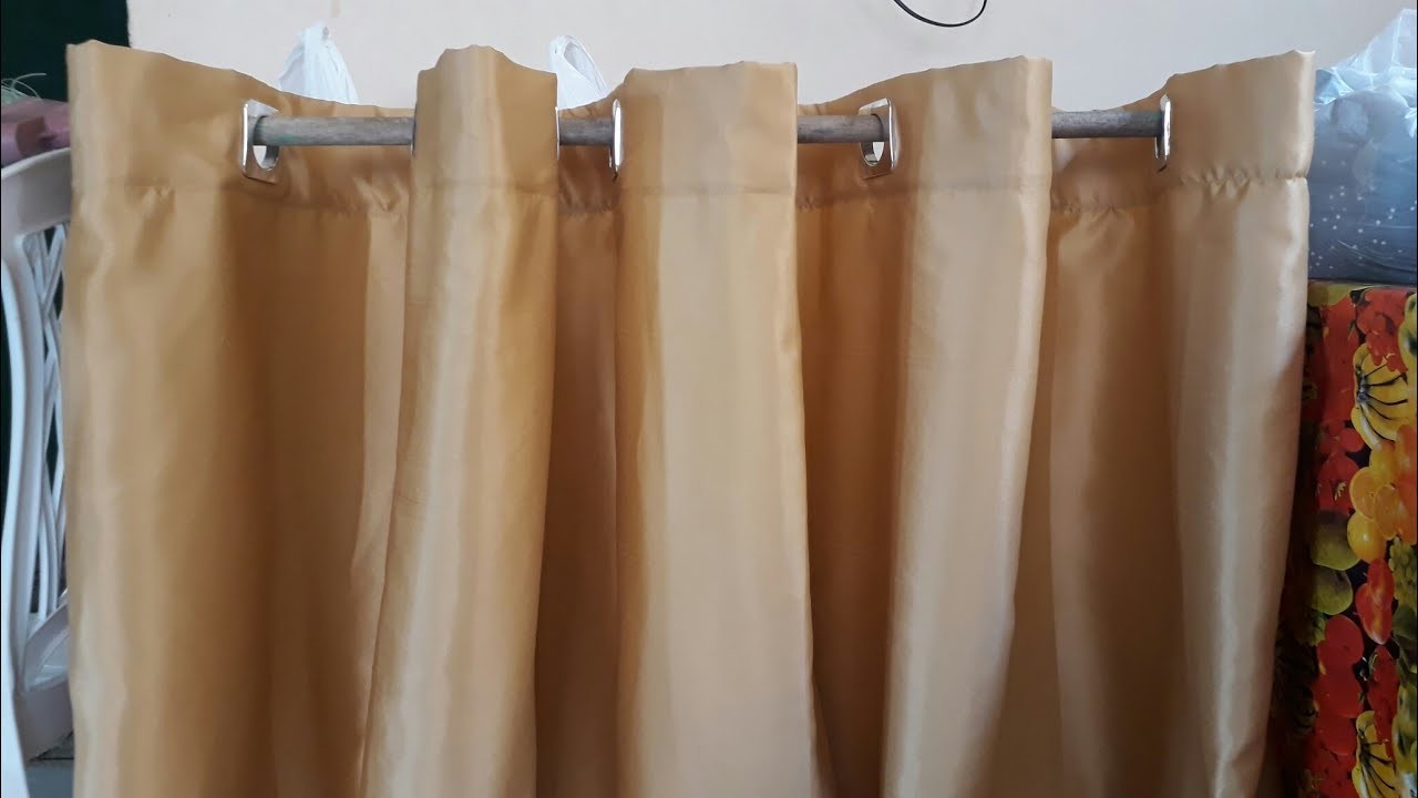 Cortina com Ilhós