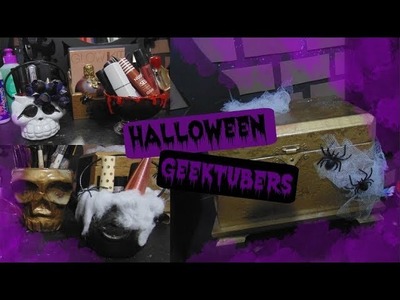 DIY - Decoração de Halloween baratinha - Geektubers | Suelen Candeu
